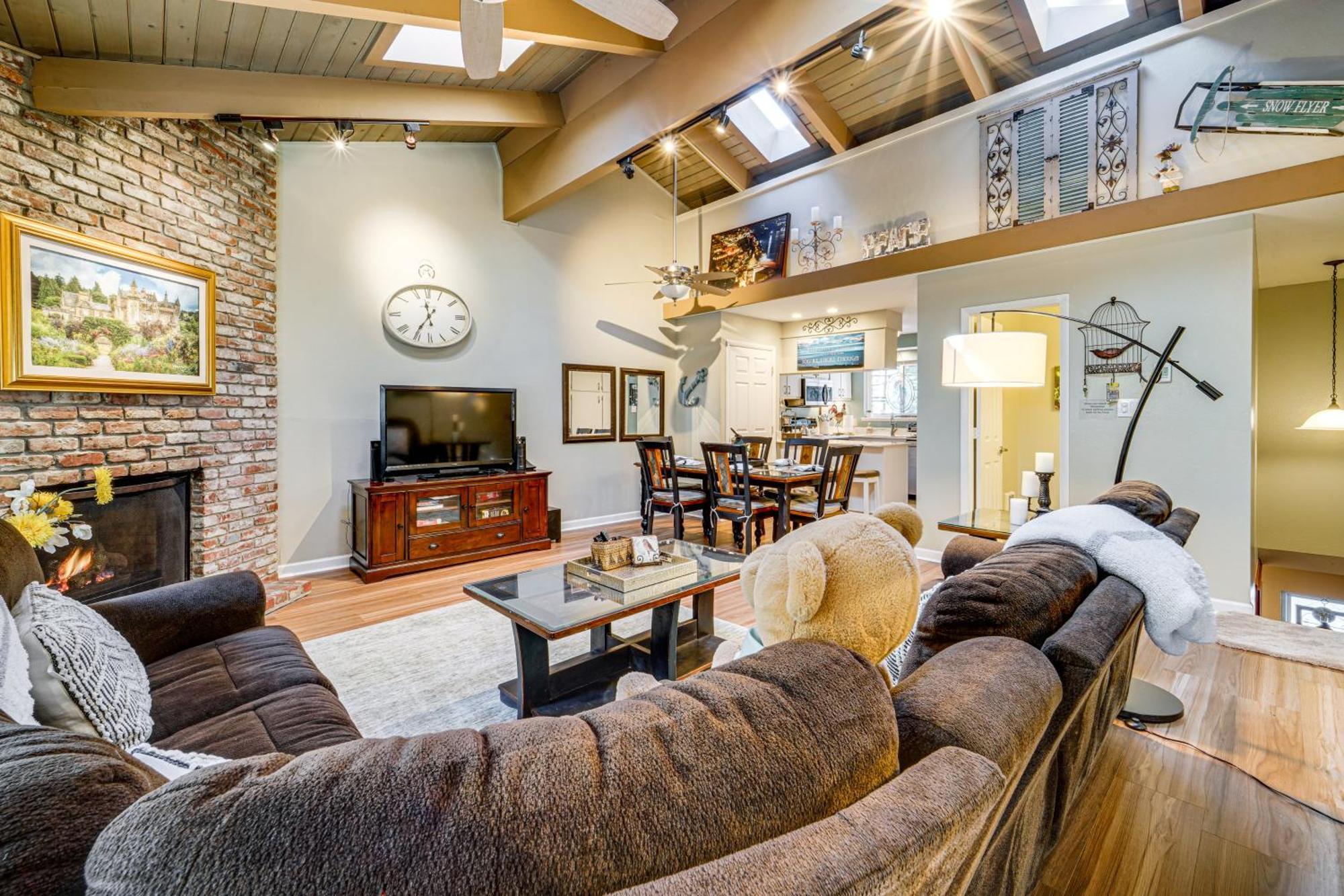 Tahoe Condo About 1 Mi To Diamond Peak Ski Resort! Incline Village Bagian luar foto